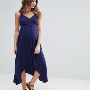 ASOS midi maternity dress